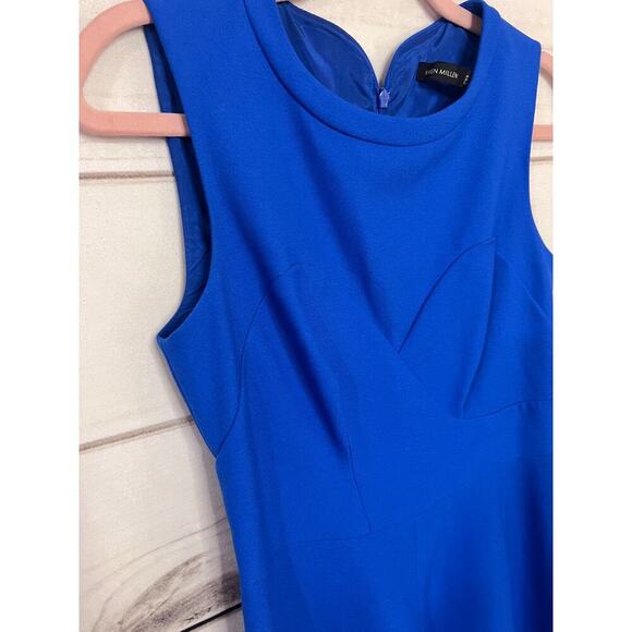 Karen Millen Vibrant Blue Dress Size 6 - Picture 2 of 5